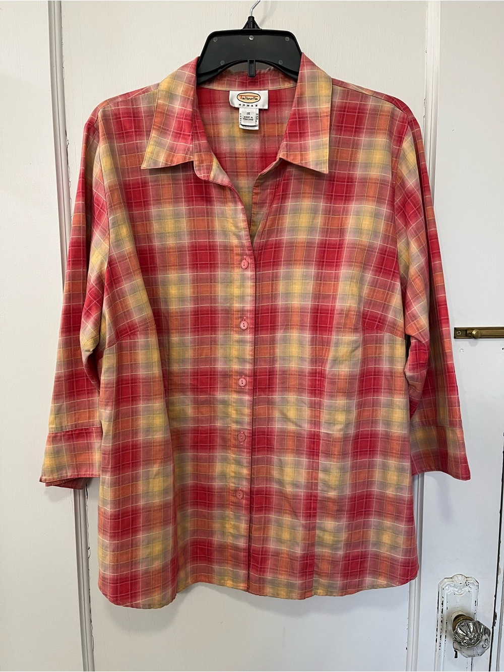 Talbots 1X top, 3/4 sleeve